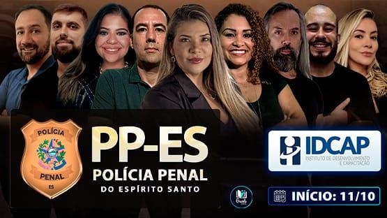 ARRANCADA FINAL - PPES - 10/2025  - 13 AULÕES AO VIVO para você fazer aquela revisão para o concurso da Polícia Penal do Estado do Espírito Santo (PPES).