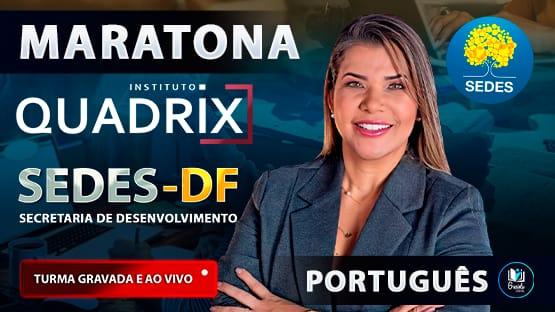 MARATONA SEDES-DF  - Revisão AO VIVO para o concurso da SEDES-DF