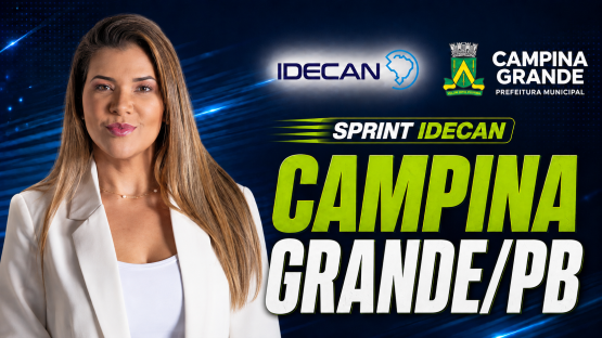 SPRINT IDECAN - CAMPINA GRANDE-PB  - Simulado Estratégico + Revisão dos conteúdos mais cobrados pela Banca IDECAN, organizadora do concurso público de Campina Grande-PB
