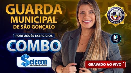 COMBO GCM SÃO GONÇALO  - 289 questões