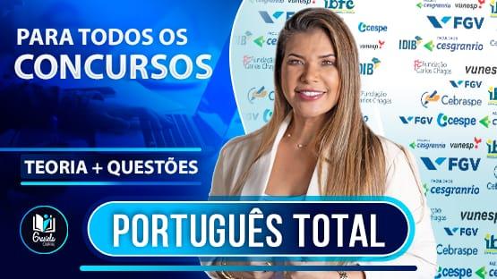 PORTUGUÊS TOTAL  - Teoria + questões