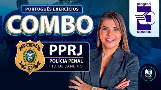 COMBO PPRJ - POLÍCIA PENAL DO RIO DE JANEIRO  - 360 questões + aulas AO VIVO