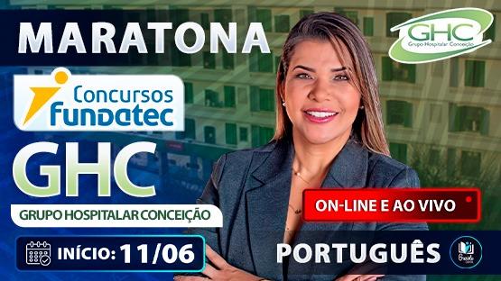 MARATONA  GHC - GRUPO HOSPITALAR CONCEIÇÃO - 06/2025  - Revisão AO VIVO para o concurso do GRUPO HOSPITALAR CONCEIÇÃO